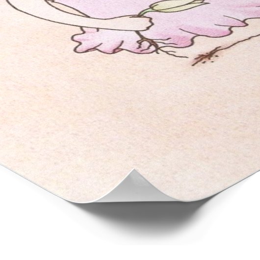 Tötung von Blume Poster (Ecke)