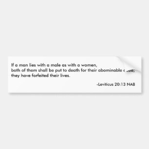 Tötungs-Homosexuelle Autoaufkleber