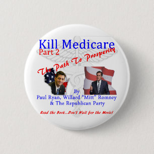 Tötungs-Medicare-Teil 2 Button