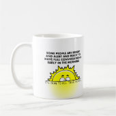 Tötungs-Morgen-Leute-lustige Tasse (Links)