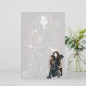 "Tötungs-Zeit-" gotisches Briefpapier (Stehend Vorderseite)