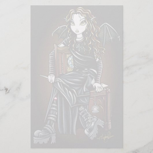 "Tötungs-Zeit-" gotisches Briefpapier (Vorderseite)