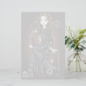 "Tötungs-Zeit-" gotisches Briefpapier (Stehend Vorderseite)