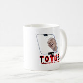 TOTUS - Obama - der Teleprompter-Präsident Kaffeetasse (VorderseiteRechts)
