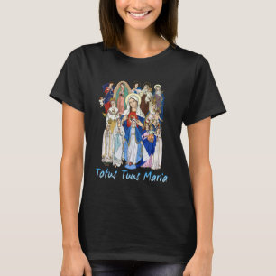 Totus Tuus Maria Vollständig Dein Katholisch JPII T-Shirt