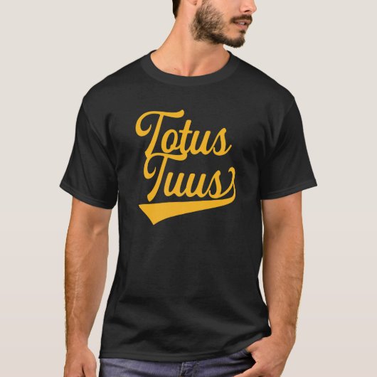 Totus Tuus Marian Consecration JPII Papst Johannes T-Shirt (Vorderseite)