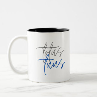 Totus Tuus Zweifarbige Tasse