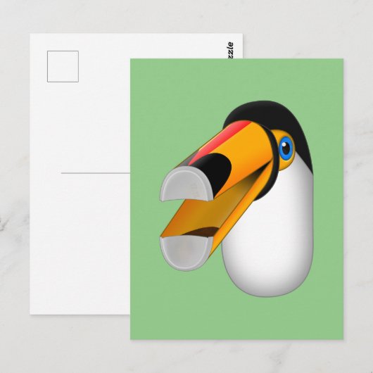 Tou-can Postkarte (Vorne/Hinten)