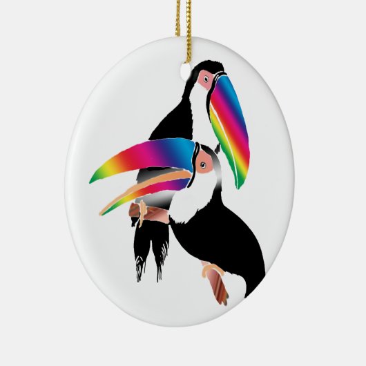 Tou Toucans Keramikornament (Rechts)