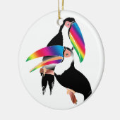 Tou Toucans Keramikornament (Links)