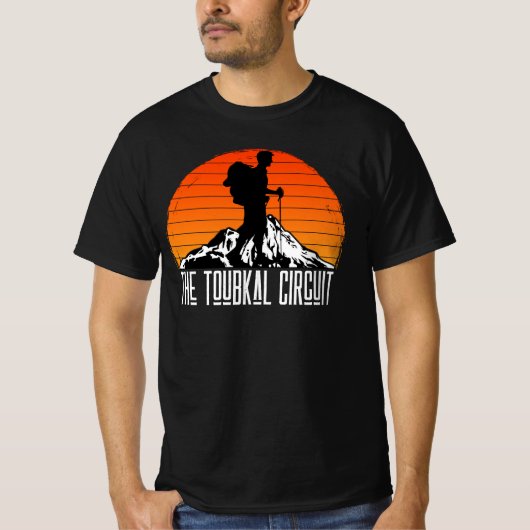 Toubkal Circuit - Wanderweg Vintages Retro T-Shirt (Vorderseite)