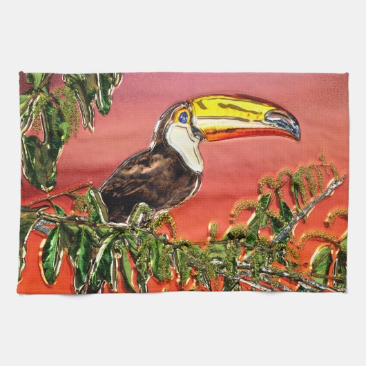 Toucan 2 Küchentuch (Horizontal)