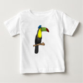 Toucan als Polizeibeamte Baby T-shirt (Vorderseite)