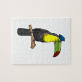 Toucan als Polizeibeamte Puzzle (Horizontal)