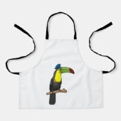 Toucan als Polizeibeamte Schürze (Vorderseite)