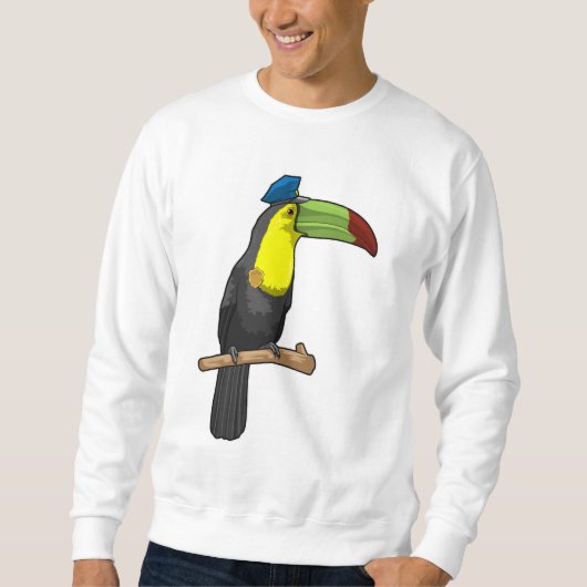 Toucan als Polizeibeamte Sweatshirt (Vorderseite)
