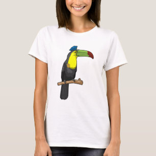 Toucan als Polizeibeamte T-Shirt
