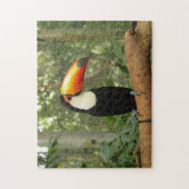 Toucan am Baumzweig Puzzle (Vertikal)