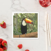 Toucan am Baumzweig Serviette (Beispiel)