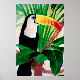 Toucan Amazon Jungle Exotic Wildlife Bird Poster