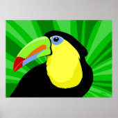 Toucan Art Posters and Prints Poster (Vorne)