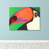 TOUCAN AUF LEINWAND (Insitu (Holzboden))