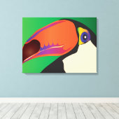TOUCAN AUF LEINWAND (Insitu (Holzboden))