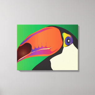 TOUCAN AUF LEINWAND