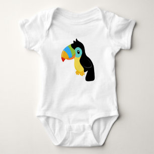Toucan Baby-Jersey-Bodysuit Baby Strampler