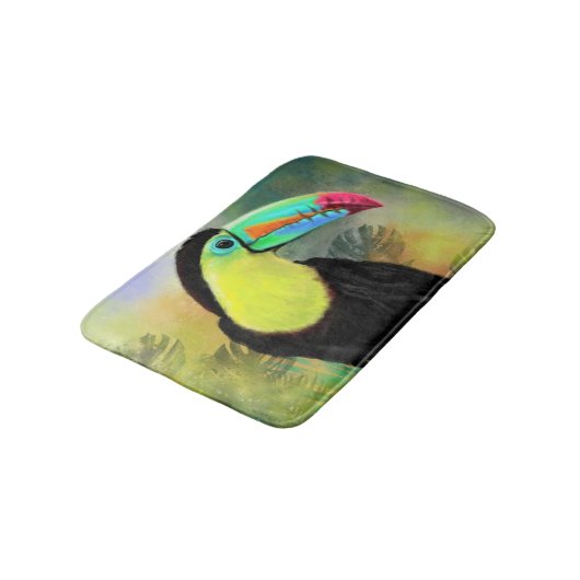 Toucan Bath Mat Badematte (Schrägansicht)