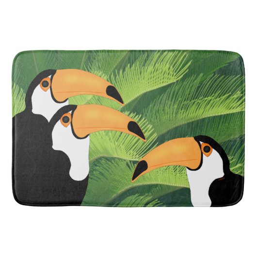 Toucan Bathmat Badematte (Vorderseite)