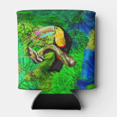 Toucan Bird Can Cooler Dosenkühler (Rückseite)