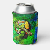 Toucan Bird Can Cooler Dosenkühler (Kanne Rückseite)