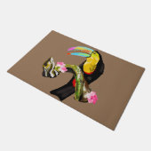 Toucan Bird Doormat - Ihre Farben Fußmatte (Schrägansicht)