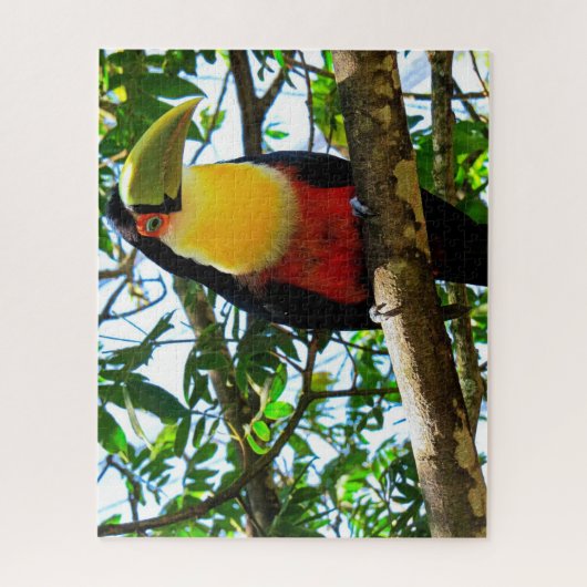Toucan Bird Jigsaw Puzzle (Vertikal)