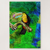 Toucan Bird Jigsaw Puzzle Toco (Vertikal)