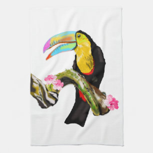 Toucan Bird Kitchtuch Toco Geschirrtuch