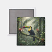 Toucan Bird Magnet (Vorderseite/Rückseite)