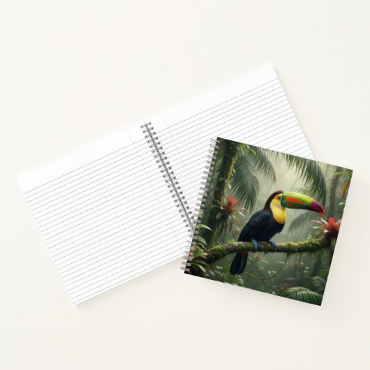 Toucan Bird Notizblock (Innenseite)