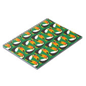 Toucan Bird Orange Beak Natural Green Animal Notizblock (Linke Seite)