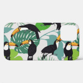 Toucan Bird: Palm Blätter Pattern Case-Mate iPhone Hülle (Rückseite (Horizontal))