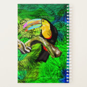 Toucan Bird Planner - Ihr Text - Name Planer (Rückseite)