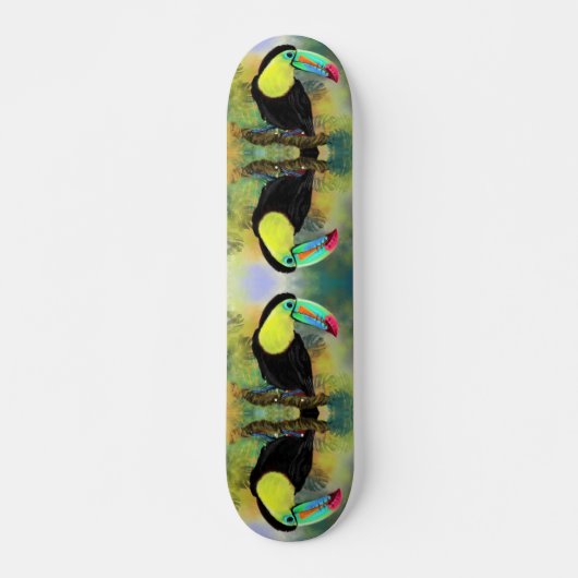 Toucan Bird Skateboard Toco (Vorne)