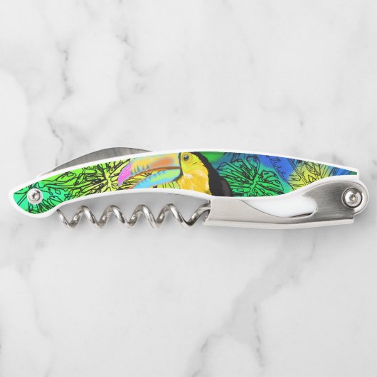 Toucan Bird Waiter's Corkschraube Toco Kellnermesser (Rückseite)