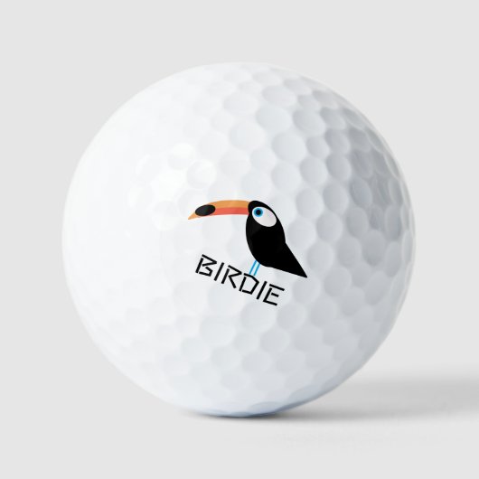 Toucan Birdie Golf Ball (Vorderseite)