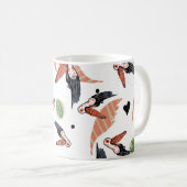 Toucan Birds Summer Tropical Greenerity Art Kaffeetasse (VorderseiteRechts)