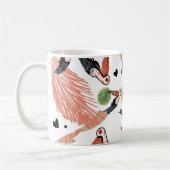 Toucan Birds Summer Tropical Greenerity Art Kaffeetasse (Links)