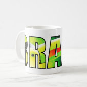 Toucan-BRASILIEN (Tasse) Kaffeetasse (Vorderseite Links)