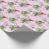 Toucan Christmas Geschenkpapier (Ecke)