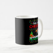 Toucan Christmas Santa Hat Pajama Shirt - Toucan L Kaffeetasse (VorderseiteRechts)